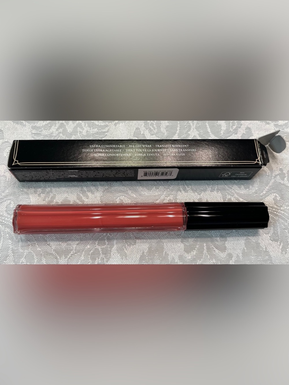 KVD Beauty Everlasting Liquid Lipstick in Dragon Bones Coral - Picture 3 of 8